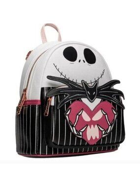 Loungefly Nightmare Before Christmas Val-o-Ween Jack Mini Backpack & Wallet Set